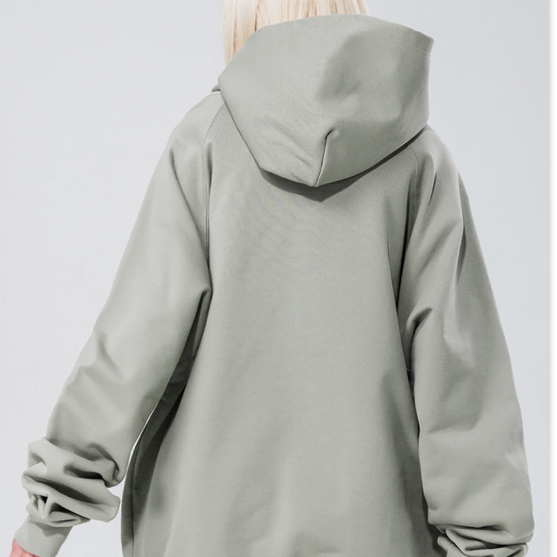 Long Sleeve Hooded Sweatshirt Pockets Fleece Pullover Hoodie