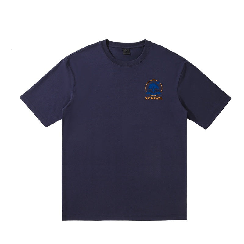 Short Sleeve Cotton Casual Pullover Shirt