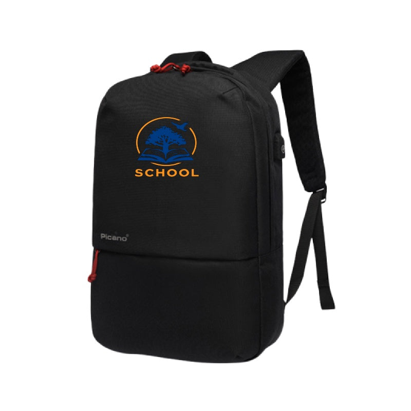 Water Resistant College School Computer Bag Laptop Backpack