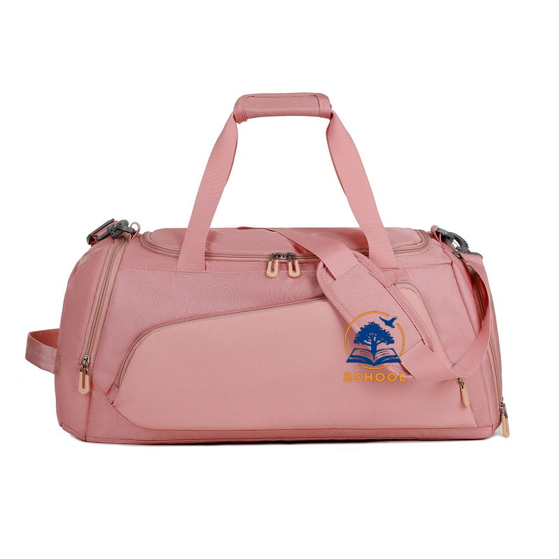 Waterproof Luggage Bag with Wet Pocket Large Gym Tote Bag