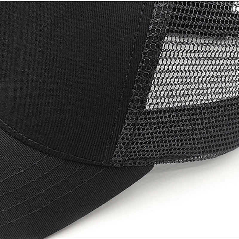 Adjustable Snapback Baseball Cap Laser Cut Mesh Hat
