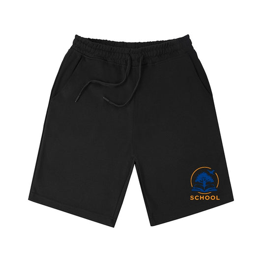 Athletic Shorts Elastic Waist Loose Fit Bottoms