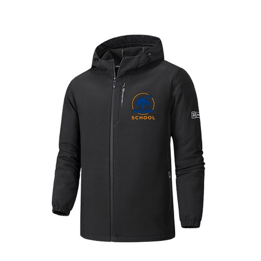 Full Zip Fleece Jacket for Winter Hiking Casual