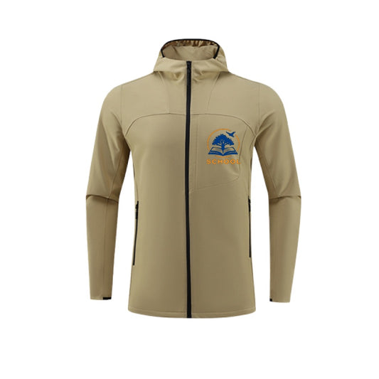 Rain Jacket Men Waterproof Windbreaker for Daily Casual