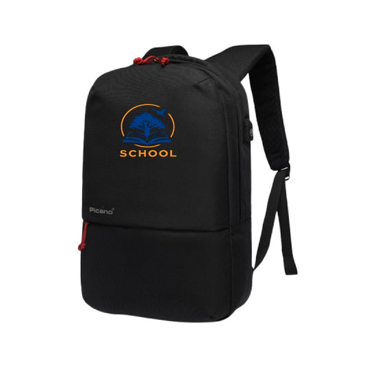 Water Resistant College School Computer Bag Laptop Backpack